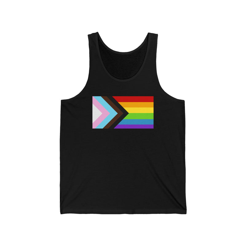 Trans/Pride Flag Unisex Jersey Tank