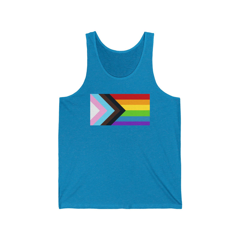 Trans/Pride Flag Unisex Jersey Tank